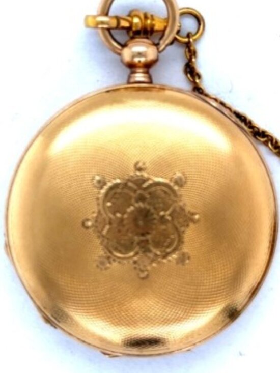 James Tissot Other - Gents Refined Elegance James Tissot 14k Key Wind Pocket Watch Stunning